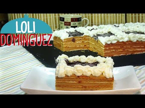 ¡RIQUISIMA! Tarta de galletas con crema de café (moka). SIN HORNO. Paso a paso. Loli Domínguez - UC5ONfXPjWgqElh0NZaRJ1tg