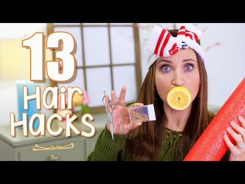 13 Hair Hacks Every Girl Should Know | Cute Girls Hairstyles - UC2LgZ_4GzSFQS-3a87_Jc6w