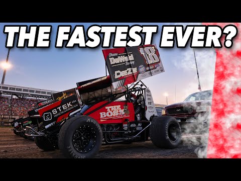 The Fastest Track I Have Seen At Knoxville Raceway.....(Nationals Finale) - dirt track racing video image