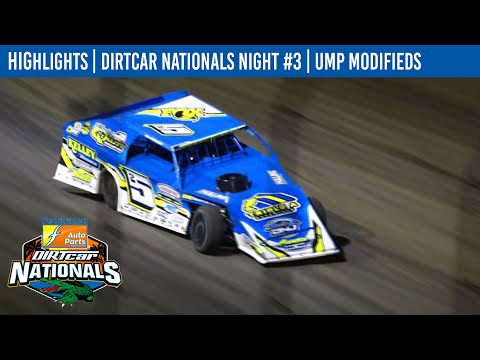 DIRTcar UMP Modifieds | DIRTcar Nationals | Volusia Speedway Park | February 7, 2024 | HIGHLIGHTS - dirt track racing video image