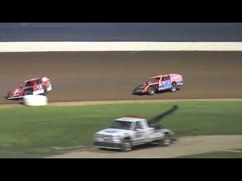 USRA B Mod Feature 5 17 2025 - dirt track racing video image