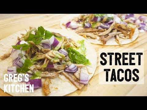 'LEFTOVERS' CHICKEN TACO STREET FOOD RECIPE - Greg's Kitchen - UCGXHiIMcPZ9IQNwmJOv12dQ