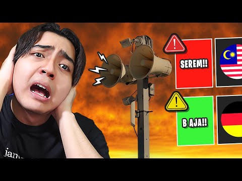 I've Ranked the Emergency Alert Sounds of Every Country in the World!
