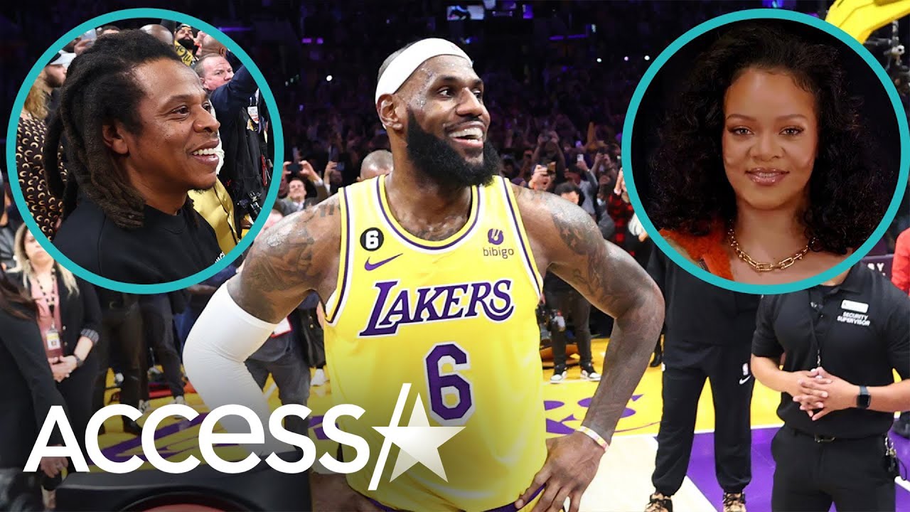 Rihanna, Jay-Z & More Celebrate LeBron James Making NBA HISTORY