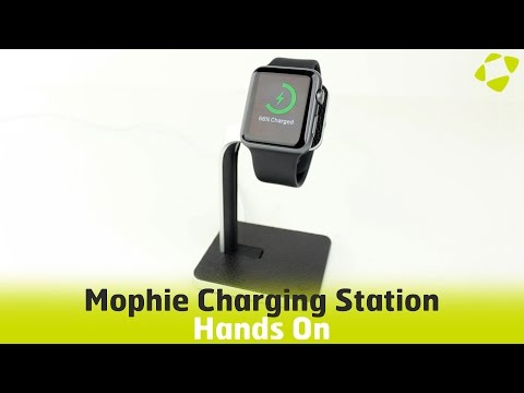 Mophie Apple Watch Charging Station Dock Hands On Review - UCS9OE6KeXQ54nSMqhRx0_EQ