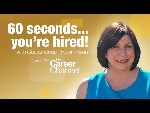 60 Seconds and You're Hired! with Robin Ryan -- Career Boost Camp 2013 - UCh6KFtW4a4Ozr81GI1cxaBQ