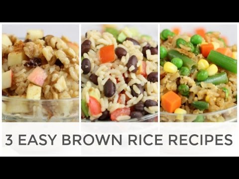 Easy Brown Rice Recipes | Breakfast, Lunch + Dinner - UCj0V0aG4LcdHmdPJ7aTtSCQ