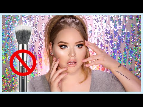 FULL FACE USING ONLY MY FINGERS (NO BRUSHES) Challenge | NikkieTutorials - UCzTKskwIc_-a0cGvCXA848Q