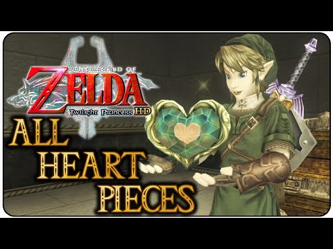 The Legend of Zelda Twilight Princess HD All Heart Pieces - UCF1EGrZiEfEP7bsa3AFJrJA