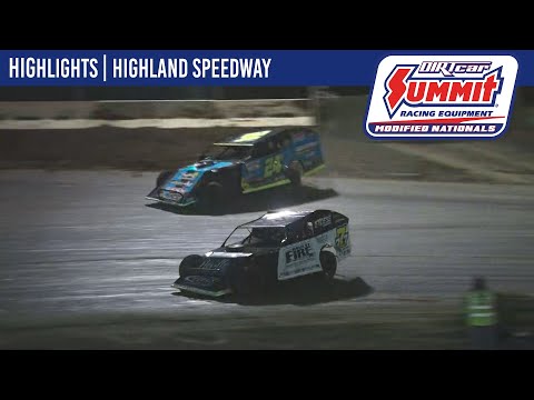 DIRTcar Summit Modified Nationals | Highland Speedway | June 28, 2025 | HIGHLIGHTS - dirt track racing video image
