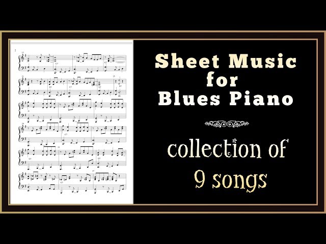 The Best Blues Sheet Music for Your Collection