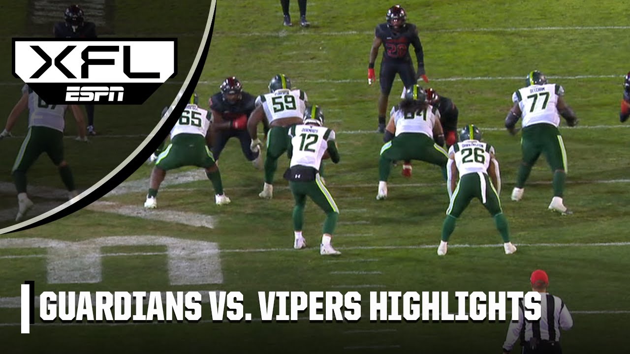 Orlando Guardians vs. Vegas Vipers | XFL Full Game Highlights