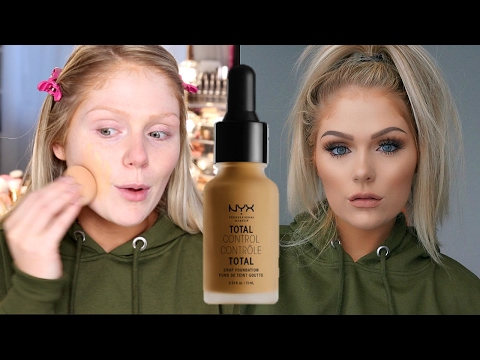 NEW NYX TOTAL CONTROL DROP FOUNDATION FIRST IMPRESSIONS REVIEW & DEMO - UCji7wwhcGBhI0MIlxytFp4Q