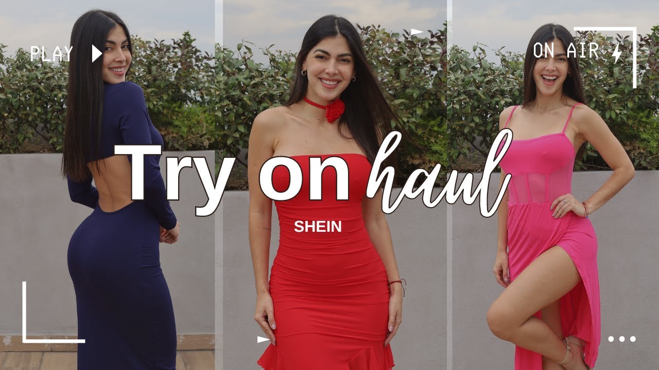 SHEIN try on haul // DRESSES 👗