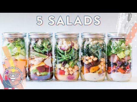 5 MASON JAR Salads ⚡ Meal Prep for #BuzyBeez - UCwsa-MpLNx4pnsM1PiQwhyQ