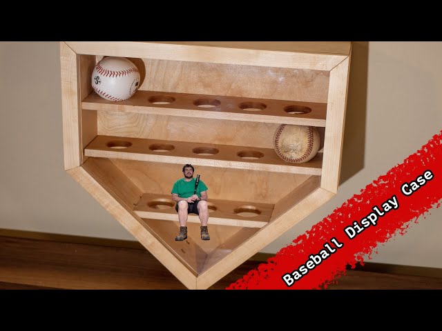 How To Build A Baseball Display Case?
