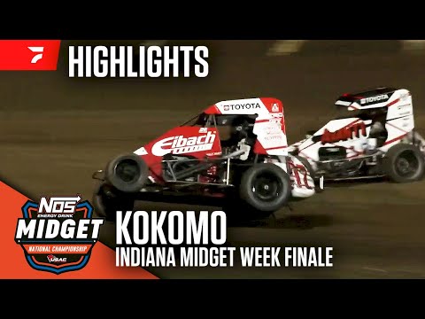 𝑯𝑰𝑮𝑯𝑳𝑰𝑮𝑯𝑻𝑺: USAC NOS Energy Drink National Midgets | Kokomo Speedway | June 8, 2025 | #IMW25 𝑭𝑰𝑵𝑨𝑳𝑬 - dirt track racing video image