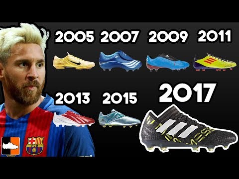 Leo Messi's New Boots & EVERY Cleat He Has Worn Ever!! - UCs7sNio5rN3RvWuvKvc4Xtg