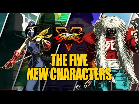 WHO ARE THE 5 NEW CHARACTERS?! Everything We Know About Street Fighter 5 Season 2 - UCOgaIuQYGr6ow_jbote4BKA