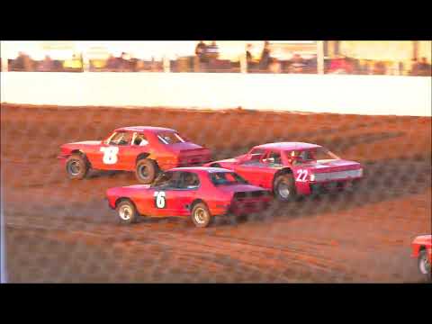Vintage Sedans 2# Southern 500 Speedway Portland 12-2-2022 - dirt track racing video image