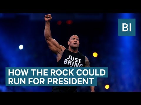 How Dwayne 'The Rock' Johnson could make a real run as president - UCcyq283he07B7_KUX07mmtA