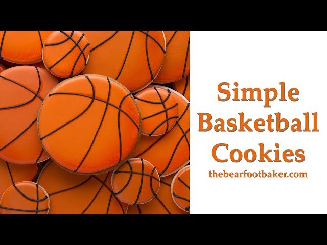 How to Make a Basketball Cookie