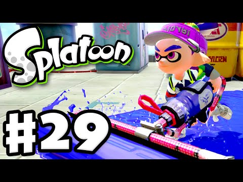 Splatoon - Gameplay Walkthrough Part 29 - Carbon Roller! (Nintendo Wii U) - UCzNhowpzT4AwyIW7Unk_B5Q
