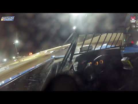 #30 Dalton Cloyd - Cash Money Late Model - 4-6-2024 Springfield Raceway - In Car Camera - dirt track racing video image