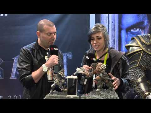 Check Out These Amazing Warcraft Movie Statues Double as Phone Docks - CES 2016 - UCKy1dAqELo0zrOtPkf0eTMw