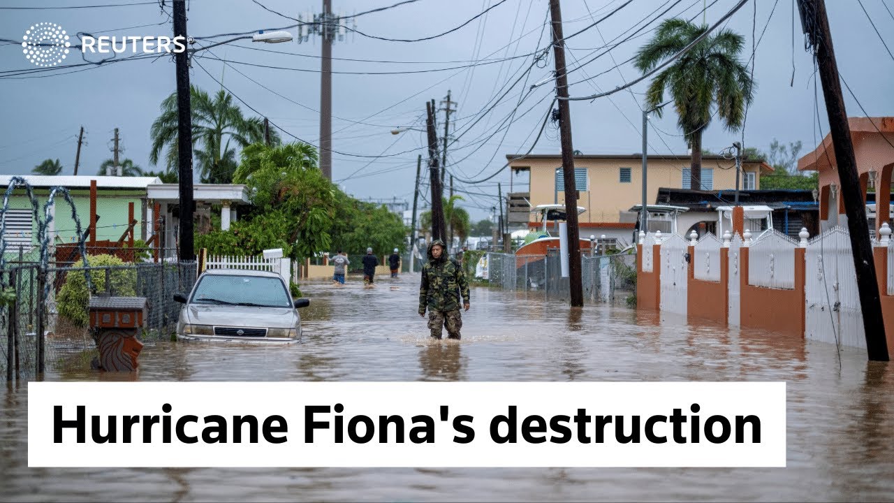 Hurricane Fiona slams Dominican Republic, Puerto Rico