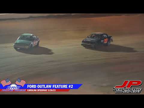 Ford Outlaw Feature #2 - Carolina Speedway 5/26/23 - dirt track racing video image