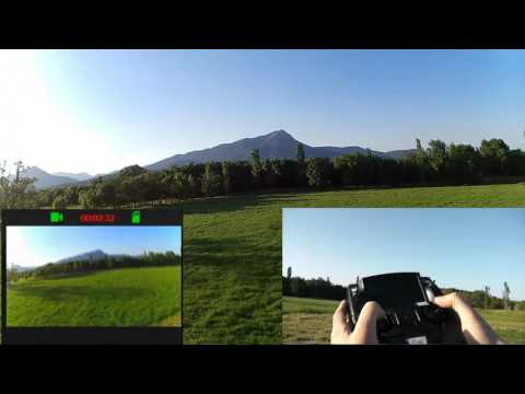 Hubsan H501S first demo flight (Courtesy Banggood) - UC_aqLQ_BufNm_0cAIU8hzVg