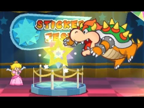 Paper Mario Sticker Star Walkthrough - Sticker Fest and W1-1 Warm Fuzzy Plains - UCg_j7kndWLFZEg4yCqUWPCA