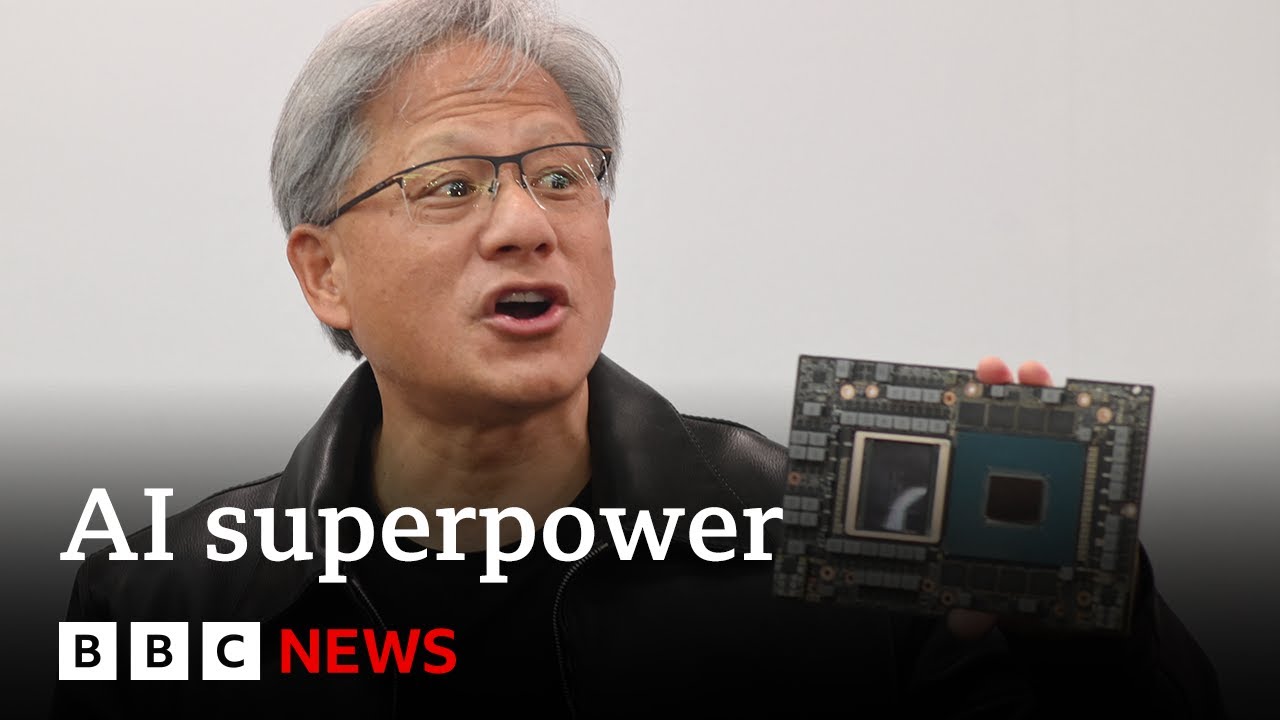 Nvidia briefly worth $1 trillion thanks to AI boom – BBC News