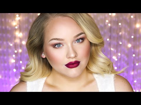 Soft Glam Holiday Makeup Tutorial | NikkieTutorials - UCzTKskwIc_-a0cGvCXA848Q