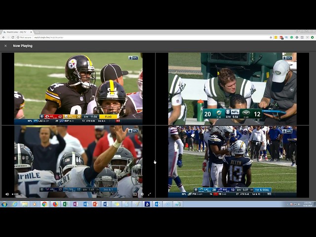 How To Watch Multiple Games On Nfl Sunday Ticket?
