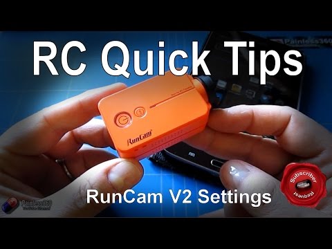 RC Quick Tips: Changing the Runcam V2 settings (metering, G sensor etc) - UCp1vASX-fg959vRc1xowqpw