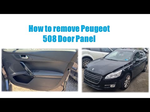 Как самостоятельно разработать обшивку двери для Peugeot 508?