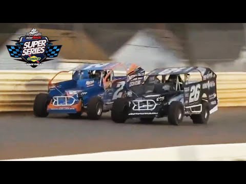 Last Lap Pass For The Win | Short Track Super Series Modifieds at Port Royal Speedway - dirt track racing video image