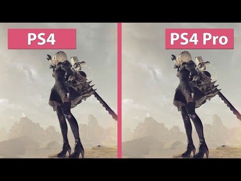 4K UHD | NieR: Automata – PS4 vs. PS4 Pro 4K Mode Graphics Comparison - UCy1-UfHBaFlQHDLNU9lYiyQ