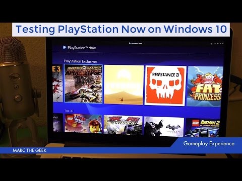 Testing PlayStation Now on Windows 10 - UCbFOdwZujd9QCqNwiGrc8nQ