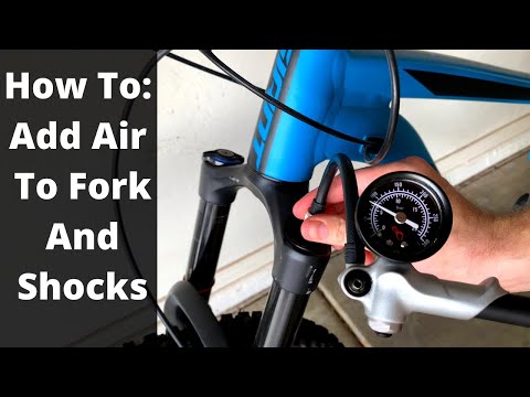 Easiest Way To Add Air To MTB Fork And Shocks