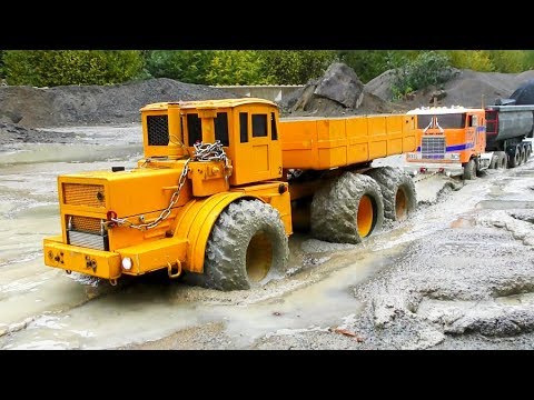 RC Construction Site EXTREME! Heavy RC Trucks & Vehicles in the Mud! Cool RC Toys - UCT4l7A9S4ziruX6Y8cVQRMw