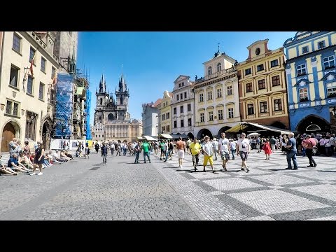 Prague. Walk from the Castle to the Astronomical Clock Through Charles Bridge. Czech Republic - UCdNO3SSyxVGqW-xKmIVv9pQ