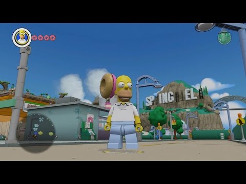 LEGO Dimensions - Simpsons Springfield - Open World Free Roam Gameplay - UCyLEtejdFtvHmfKBTDEVvzg