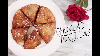Recept - CHOKLAD TORTILLAS