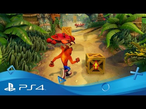 Crash Bandicoot: N. Sane Trilogy | PSX 2016 Gameplay | PS4 - UCg_JwOXFtu3iEtbr4ttXm9g