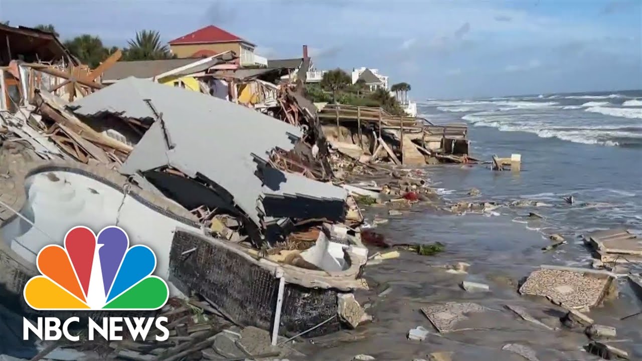 Florida Recovering After Hurricane Nicole Destroyed Homes