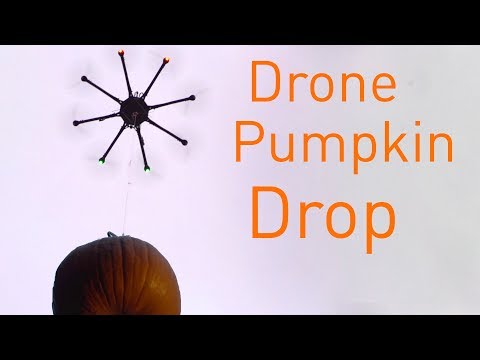 Dropping Pumpkins from HeavyLift Drone - UCq2rNse2XX4Rjzmldv9GqrQ