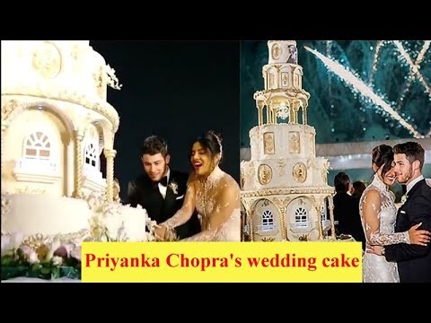 Priyanka Chopra's wedding cake was a gigantic 18-ft 6-tiered tall